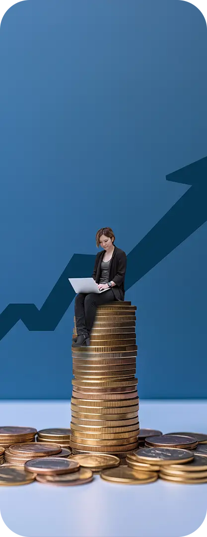Financial growth chart